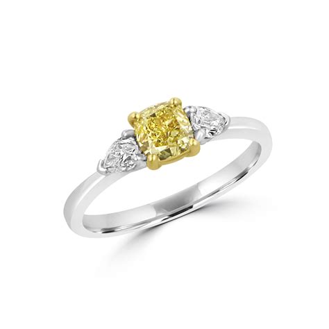 A beautiful yellow & white diamond ring | Avanti Fine Jewellers