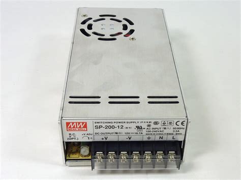 Meanwell 200W 12V power supply - RepRap Ltd