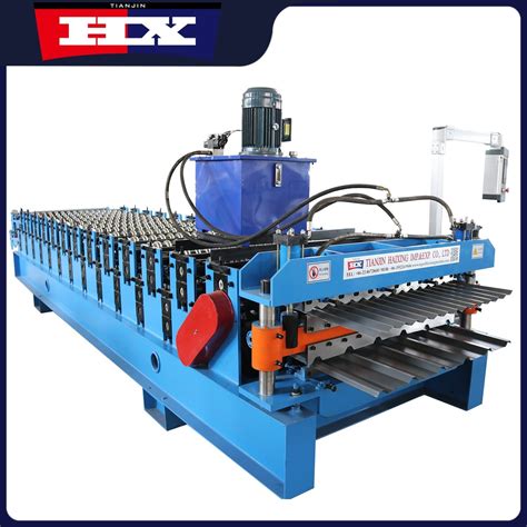 Metal Roofing Roof Panel Roofing Sheet Roll Forming Machinery - China Roofing Sheet Machinery ...