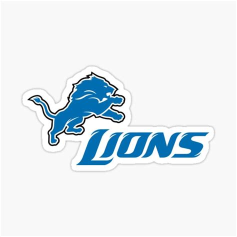 Detroit Lions Stickers | Redbubble