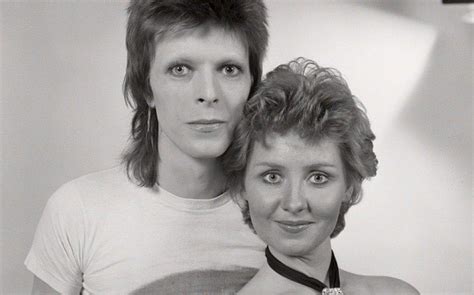 British pop singer David Bowie poses with Lulu in the Daily Mirror ...