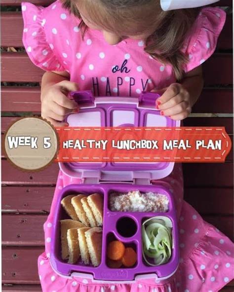 Let @holleygrainger plan your child’s #healthylunchbox this week-#menuplan week 5. Healthy ...