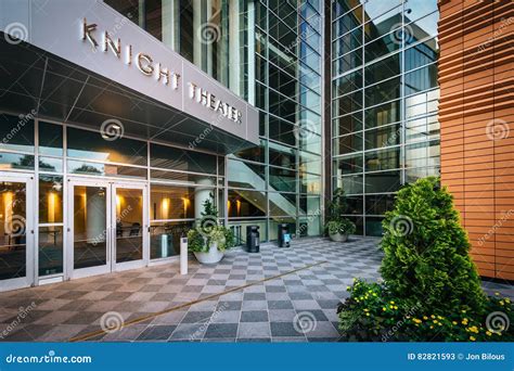 The Knight Theater, in Uptown Charlotte, North Carolina. Editorial ...