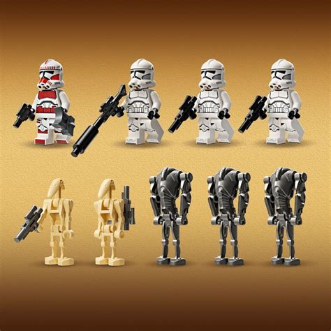 LEGO® Clone Trooper™ & Battle Droid™ Battle Pack 75372 | Indigo