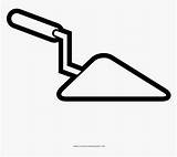 Trowel Coloring Page HD Png Download  Transparent Image PNGitem sketch template