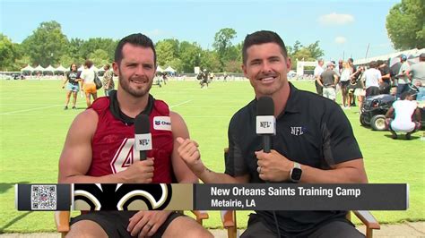 2023 New Orleans Saints Training Camp: Derek Carr interview with ...