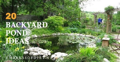 20 Beautiful Backyard Pond Ideas For All Budgets