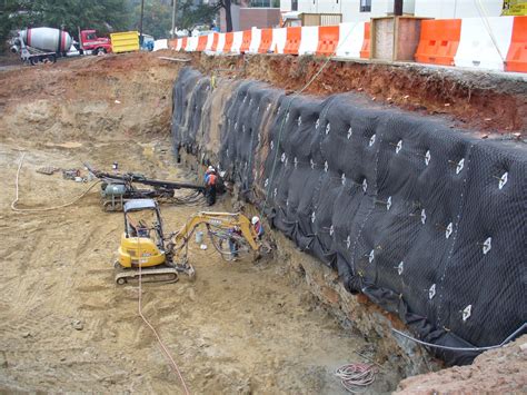 Soil Nail Wall Atlanta GA - Engineered Solutions