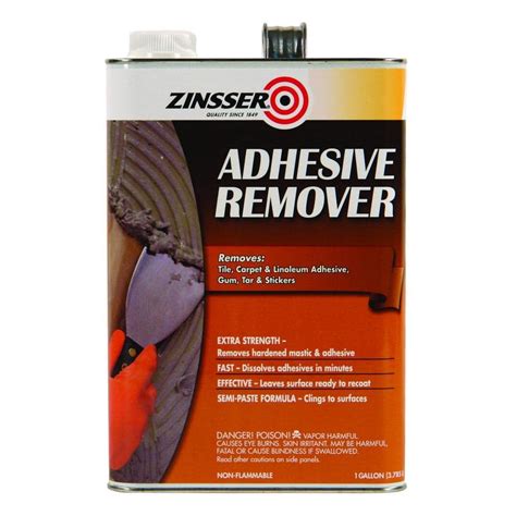 Zinsser 1-gal. Adhesive Remover (Case of 4)-42081 - The Home Depot