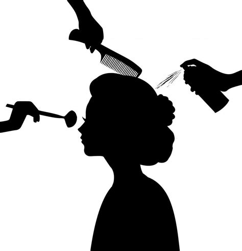 Free Stock Photo of beauty salon Silhouette | Download Free Images and Free Illustrations