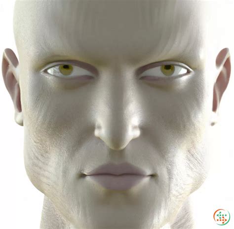 3D Rendering Of Determined Face | Artificial Design