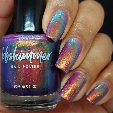 Hidden Potential Multichrome Shimmer Nail Polish by KBShimmer in 2021 | Nail polish, Shimmer ...