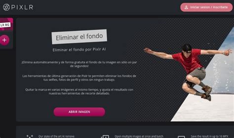 Eliminar fondo por Pixlr para remover el fondo de varias imágenes o fotos