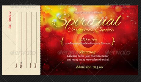 37+ Concert Ticket Templates - PSD, Vector EPS