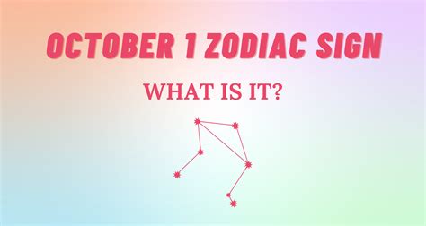 October 1 Zodiac Sign Explained | So Syncd