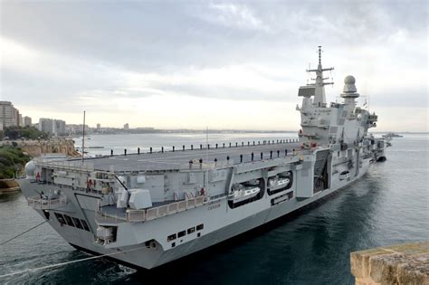 Italian aircraft carrier 'Cavour' Completes 16 Months F-35B Upgrade ...