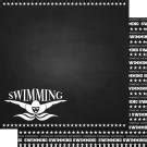 Chalkboard- Swimming - 646619373205