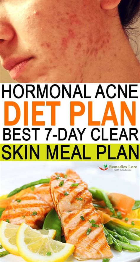 Hormonal Acne Diet Plan (best 7-day clear skin meal plan) - vixohealth