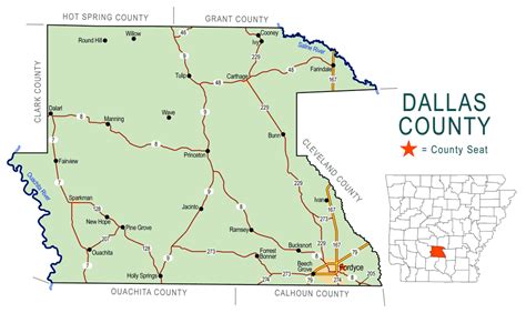 Dallas County Map Boundaries