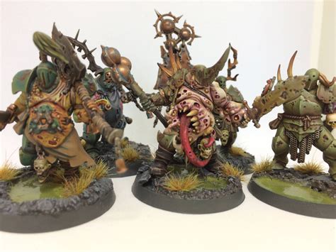 Nurgle Rotbringers - Putrid Blightkings - Album on Imgur | Warhammer, Miniature painting ...