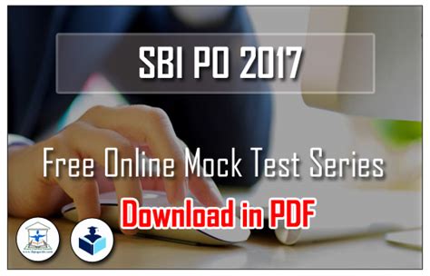 SBI PO Prelims 2017- Free Online Mock Test – 6 | Download in PDF | Csslord