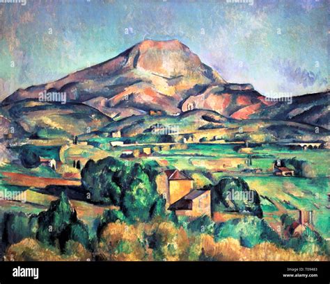 Paul Cézanne Mont Sainte Victoire Seen From Bellevue - Artists