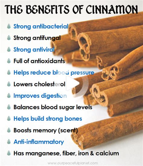 12 Health Benefits of Cinnamon | Cinnamon health benefits, Cinnamon ...