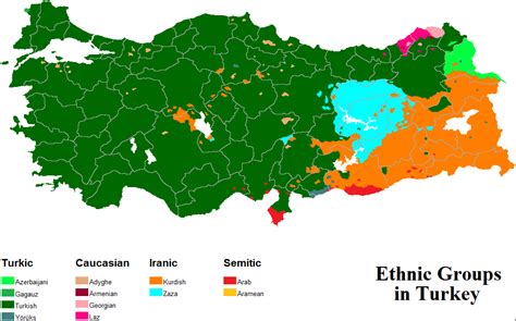 Ethnic Groups in Turkey. [1011x631] : MapPorn