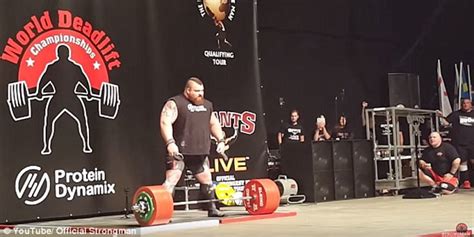 Eddie Hall Demonstrates The Dangers Of A Heavy Deadlift - Health & Sports News