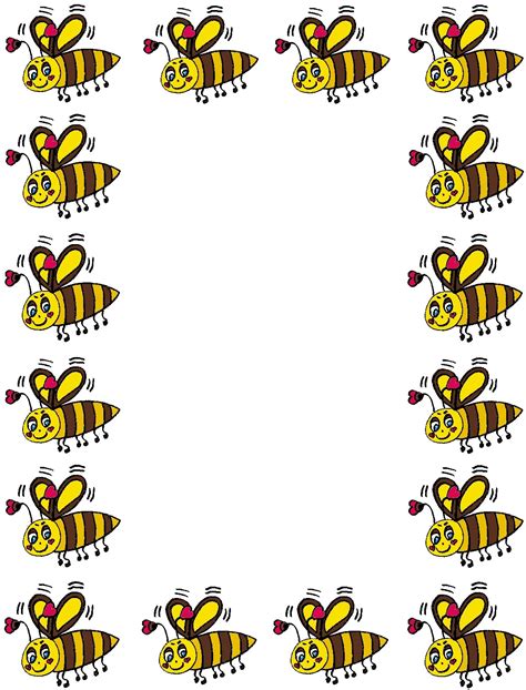 Free Bee Border Cliparts, Download Free Bee Border Cliparts png images, Free ClipArts on Clipart ...