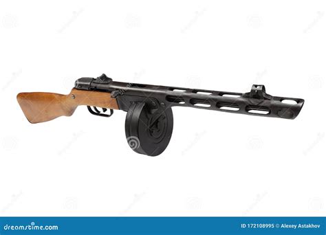 Soviet submachine gun stock image. Image of armament - 172108995