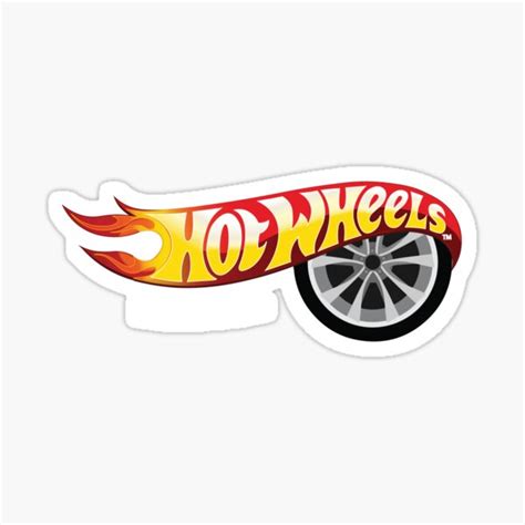 "Hot wheels" Sticker for Sale by SharathKumarS | Redbubble