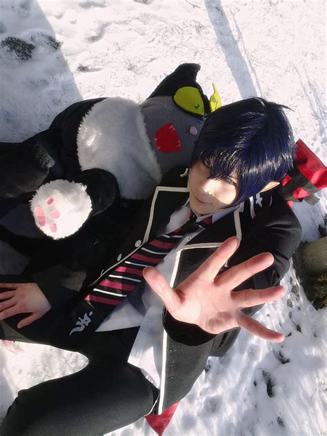 Blue Exorcist Cosplay - Rin and Kuro Cat by K-I-M-I on DeviantArt