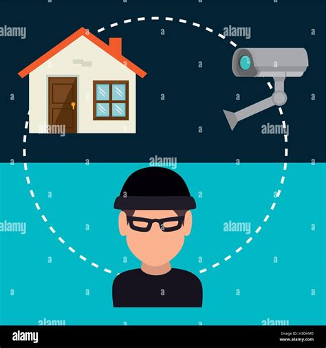 house security system design Stock Vector Image & Art - Alamy