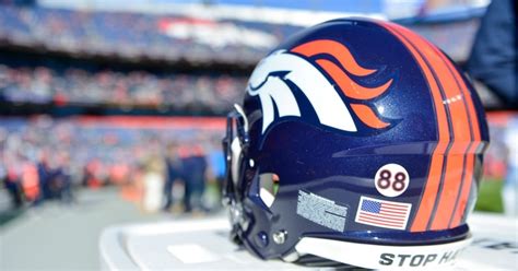 Denver Broncos unveil 'snowcapped' alternative helmets