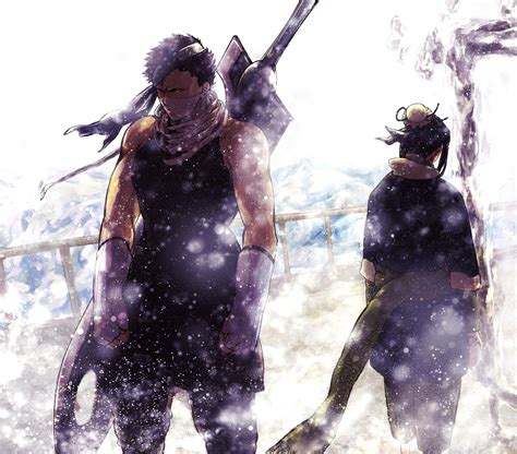 Zabuza Momochi and Haku of the Hidden Mist Village. Such a sad story | Naruto | Pinterest ...