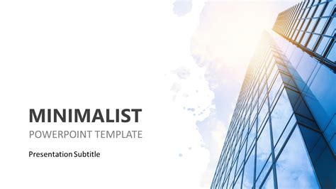 Minimalist PowerPoint Template - SlideModel