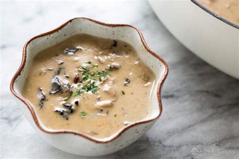 Cream of Wild Mushroom Soup - Nápady do bytu