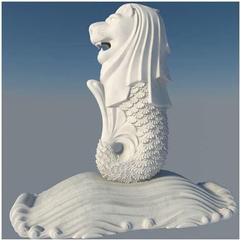 Merlion Statue China Manufacturer - Modern Sculpture Artist