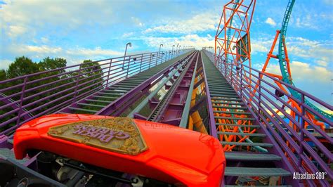 Busch Gardens - Apollo's Chariot HyperCoaster - Inverted Steel Coaster