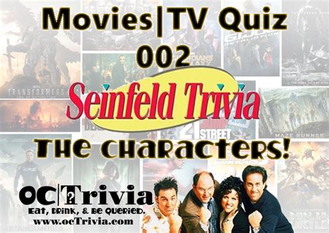 Movies TV Trivia Quiz 002 - Seinfeld Characters Trivia Quiz - Original ...