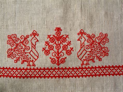 Russian Folk Embroidery Free Stock Photo - Public Domain Pictures