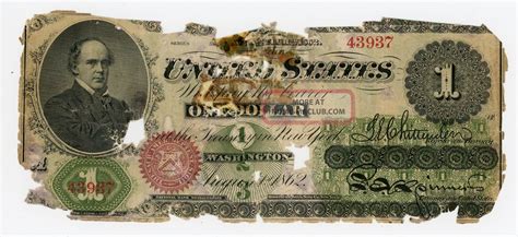 1862 Fr. 17a $1 United States Legal Tender Note