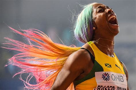 World Athletics Championships: Shelly-Ann Fraser-Pryce wins fourth 100m ...