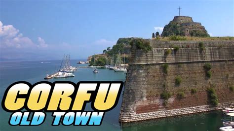 Corfu/Kerkyra Old Town Greece (4k) - YouTube