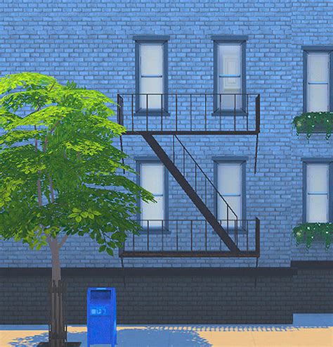 retail sims fire escape 2t4 conversion can be... - A Sims 4 Blog