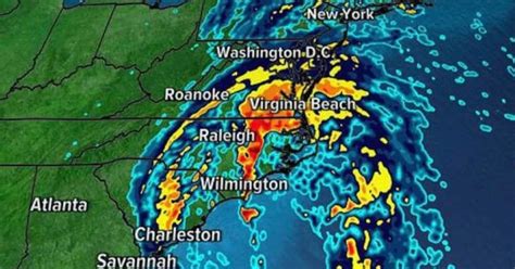 East Coast storm warning as 60mph winds and torrential rain sees 58million under flood watch ...