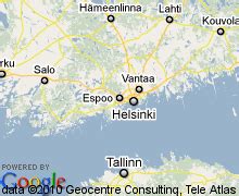 Map of Espoo, Finland | Hotels Accommodation