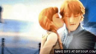 Image - Anna-and-kristoff-kiss-disney-frozen-o.gif | Degrassi Wiki ...