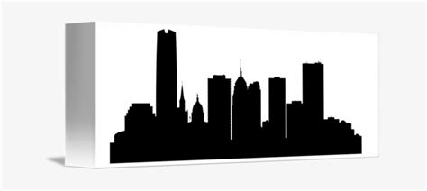 Oklahoma City Skyline Silhouette At Getdrawings - Oklahoma City Skyline Outline Transparent PNG ...